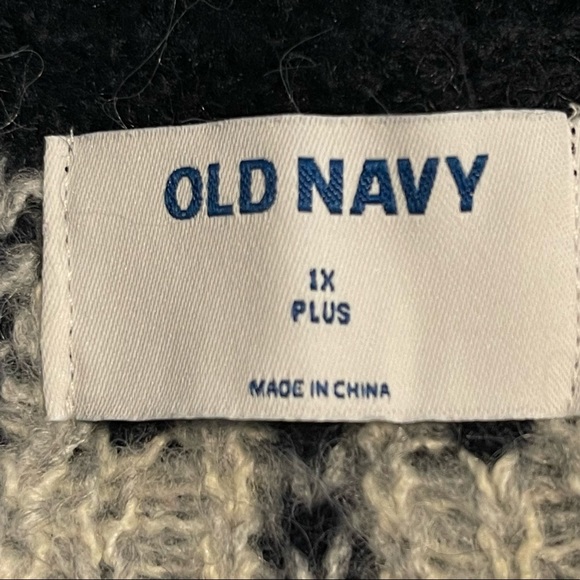 Old Navy Crew Neck Fair Isle 1X Sweater - Picture 7 of 7